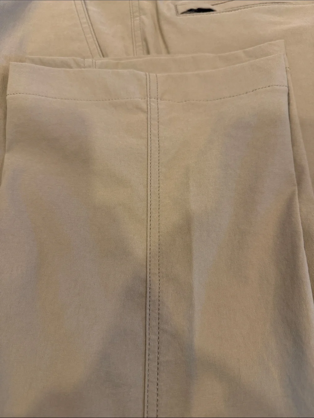 Eddie Bauer Men's Flat-Front Pants in Khaki